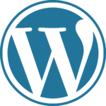 wordpress blue logo.svg