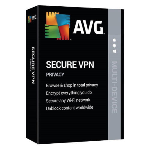 AVG Secure VPN - 10 dispositivi 1 anno