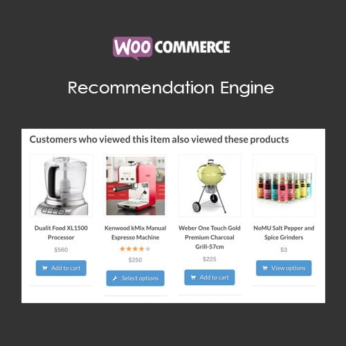 woocommerce recommendation engine lalicenza