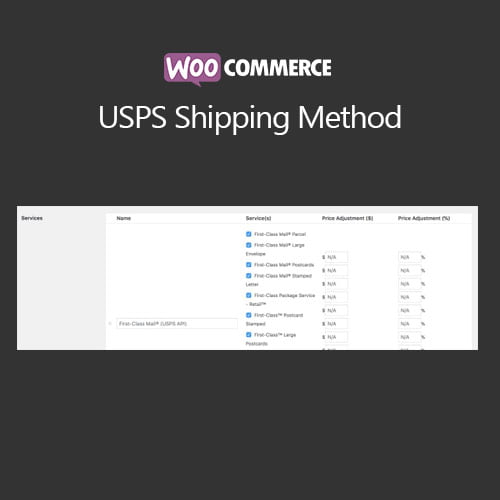 woocommerce usps shipping method lalicenza