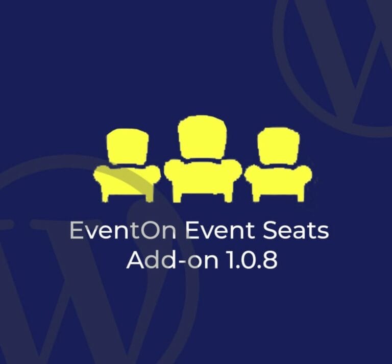 eventon event seats add on lalicenza