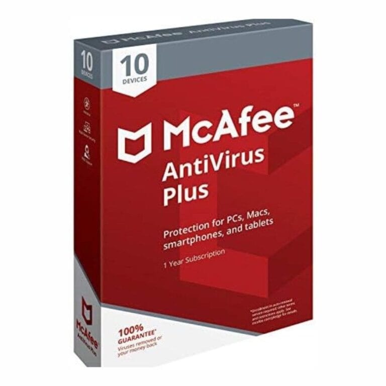 mcafee antivirus plus 10 utenti 1 anno lalicenza