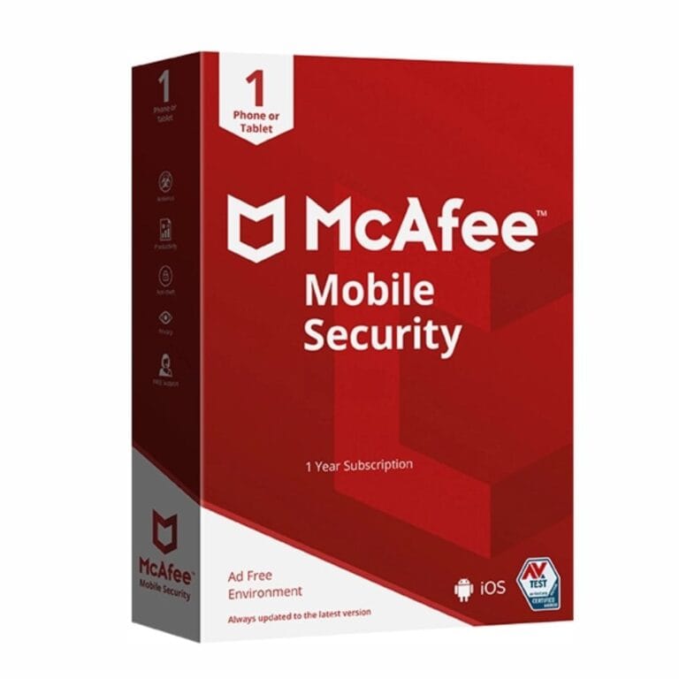 mcafee mobile security for android 1 utente 1 anno lalicenza