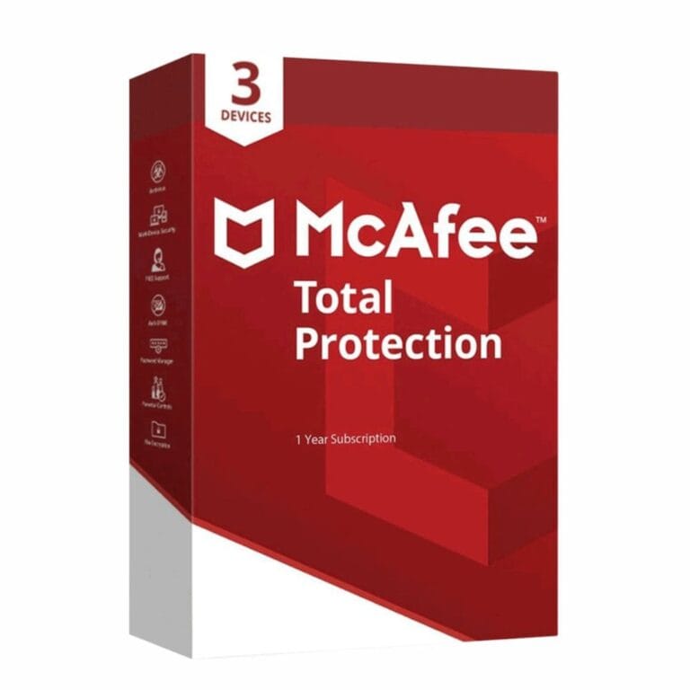 mcafee total protection multidevice 3 utenti 1 anno lalicenza